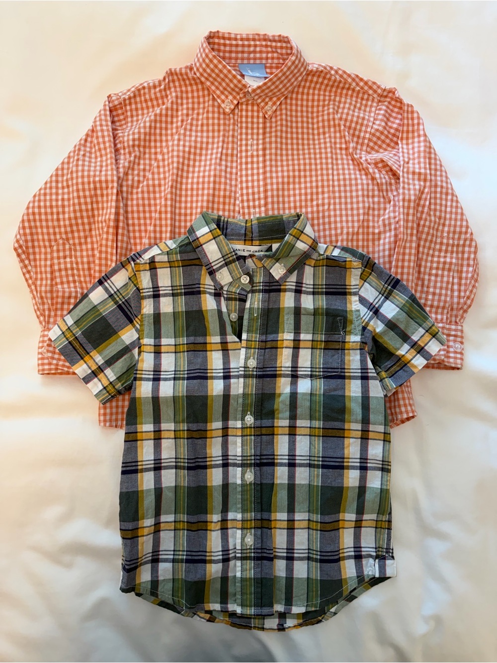 Plaid Dress Shirts Janie and Jack + Bella Bliss